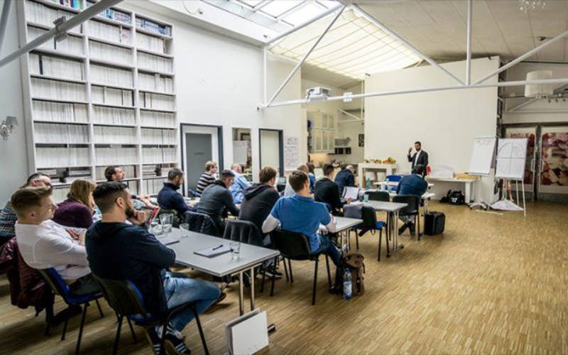 Chiropraktik Campus Unterrichtssituation beim Chiropraktik Campus