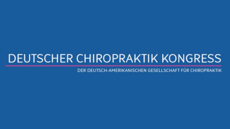 Chiropraktiker Kongress Logo Deutscher Chiropraktiker Kongress