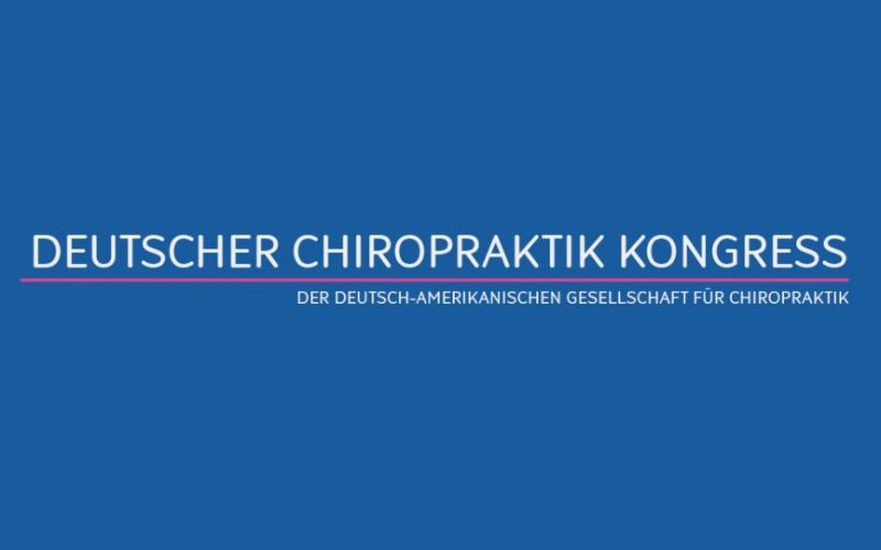 Chiropraktiker Kongress Logo Deutscher Chiropraktiker Kongress