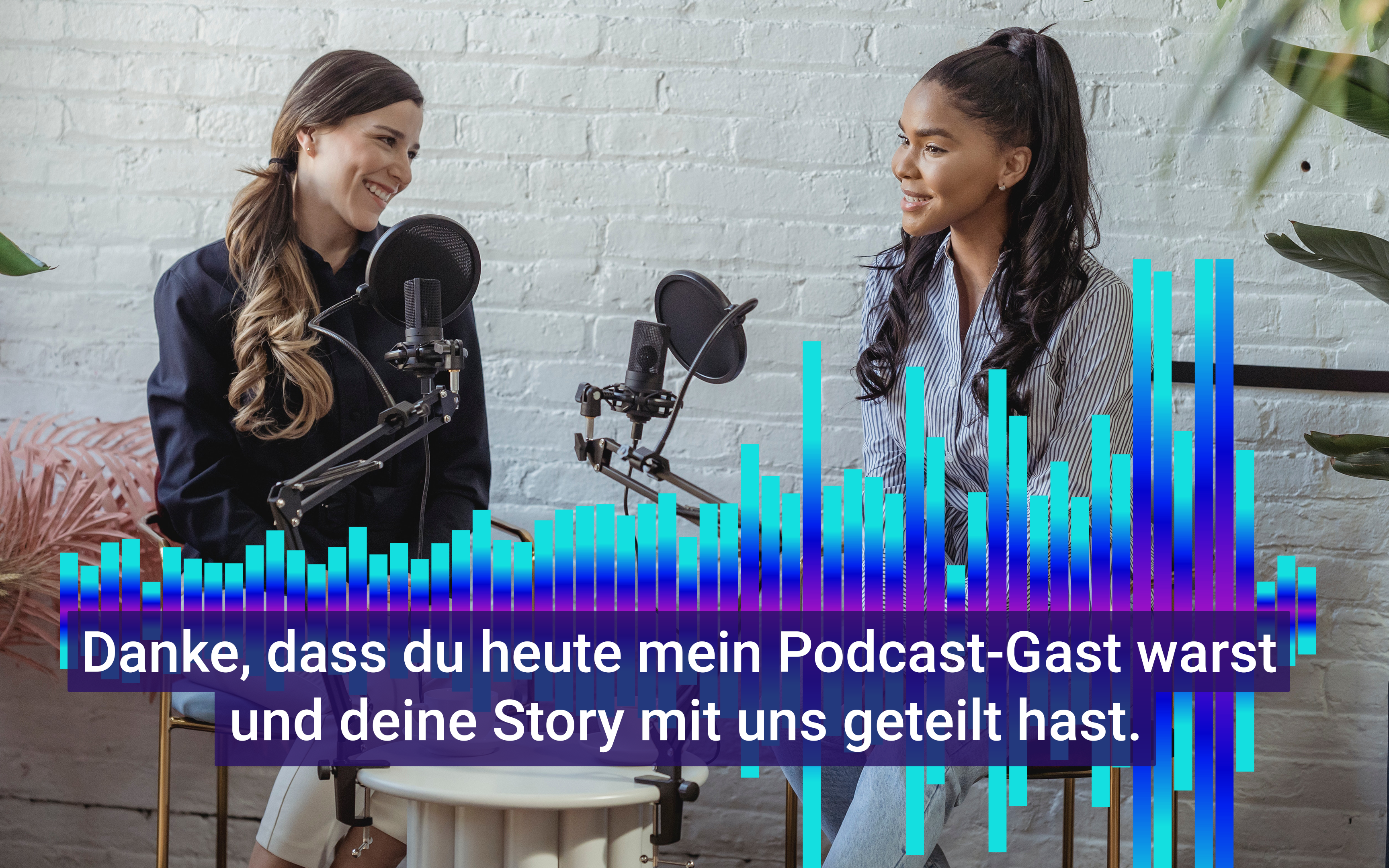 AquaSoft_Podcastvideo_Ton&Text Ein Video kann Podcastinhalte barrierefrei transportieren. (Bildquelle: AquaSoft)