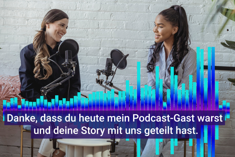 Ein Video kann Podcastinhalte barrierefrei transportieren. (Bildquelle: AquaSoft)